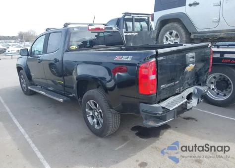 2017 Chevrolet Colorado Z71 z USA, uszkodzony, nr VIN 1GCGTDEN7H1245062